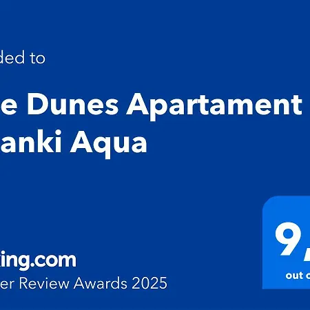 Апартаменты Blue Dunes Polanki Aqua Колобжег